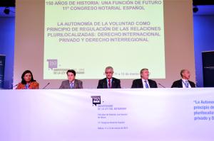 6ª Sesión del 11º Congreso Notarial Español (11-13 de marzo. Bilbao)