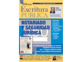 Portada del número 75 de Escritura Pública