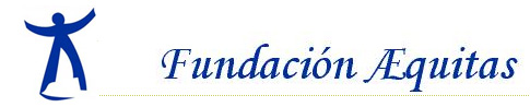 Logo fundación Aequitas