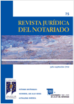 Revista Jurídica del Notariado