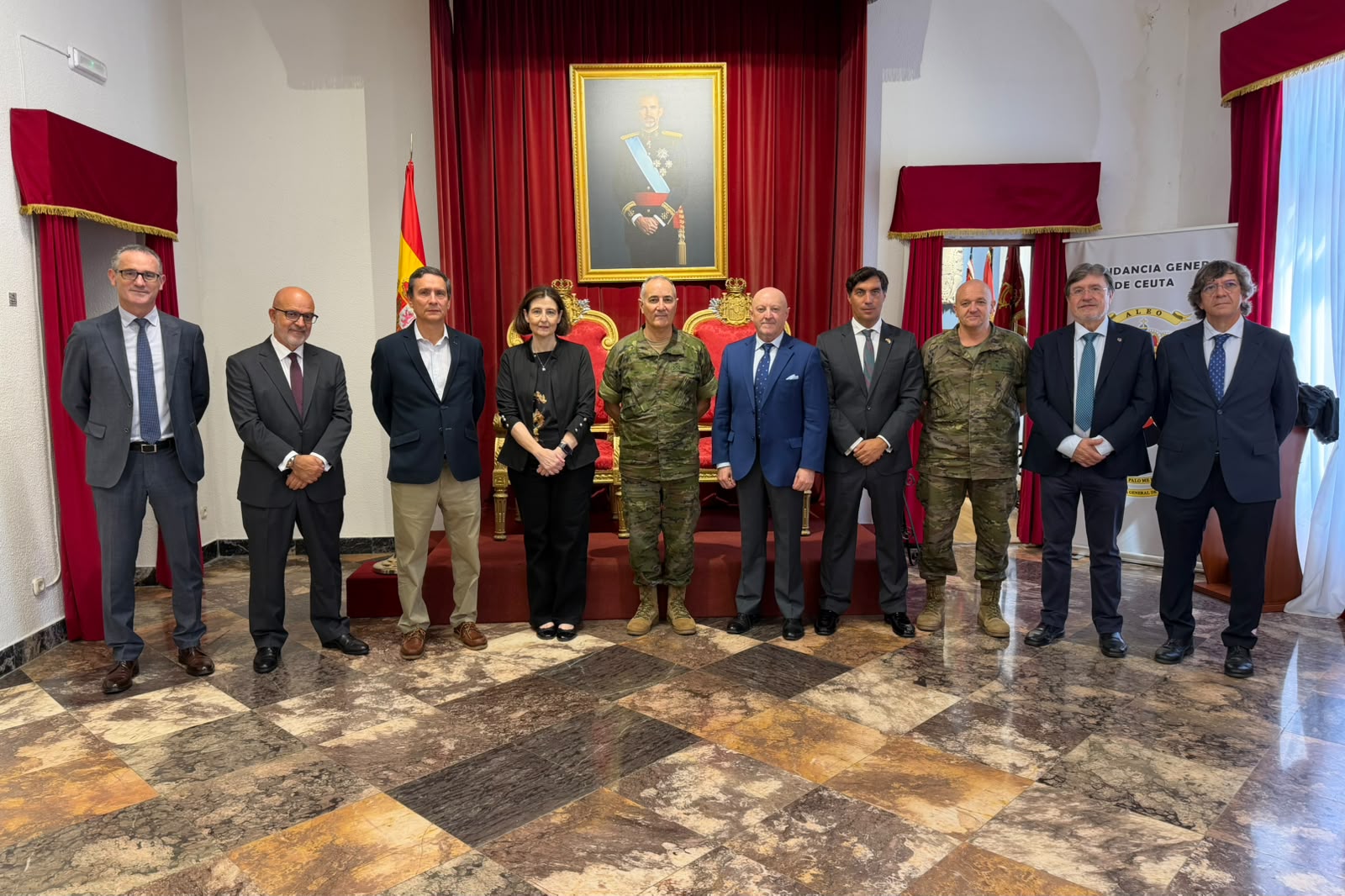 Juan Ramón Furrasola, Víctor Manuel Arrabal, Luis Mayorga, Concepción Pilar Barrio, Luis Jesús Fernández Herrero, Manuel Seda, Francisco Javier Balsera, Antonio Julián Ferrera, Alfonso Cavallé y José Eduardo García.